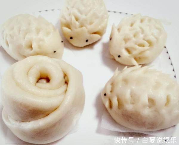 史上颜值最高的馒头,大厨也不一定做得出来,看完都不忍心吃!
