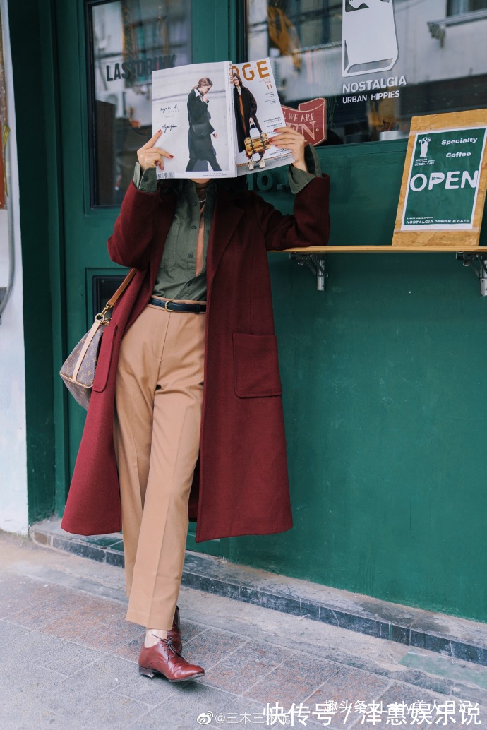 思路 解锁秋冬大衣的“色彩搭配思路”,像三木这么穿,每一套都是经典