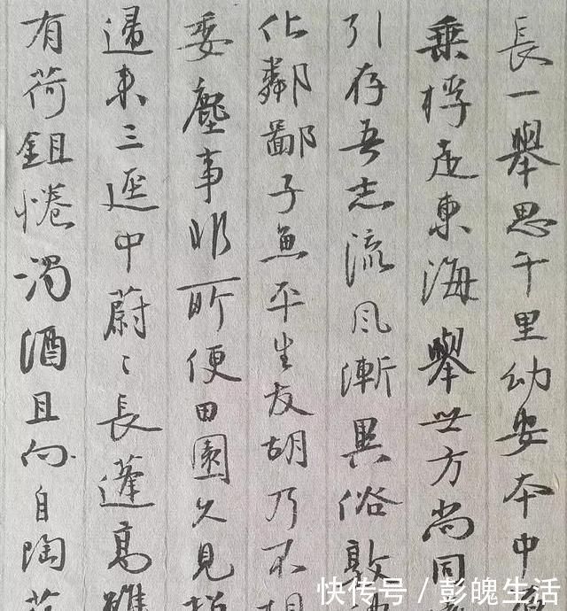 书法家协会!他的行书让评委眼前一亮,取法王铎,却亦有兰亭韵致,行笔温润