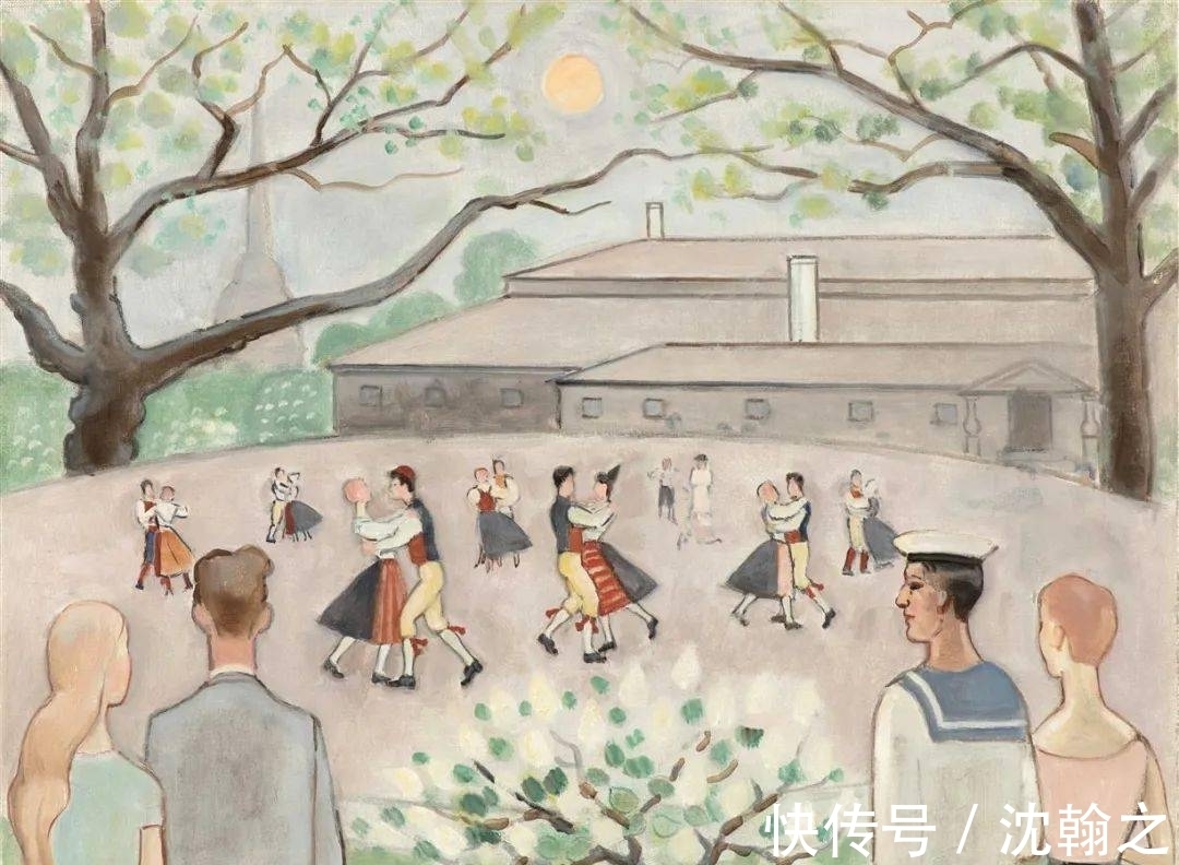 画家|瑞典富二代画家的北欧童话，莫兰迪色透着最清澈的纯真