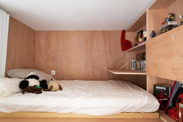 学区|为了2个孩子,她坚持买下55㎡学区房,无客厅,靠楼梯有了3间卧室