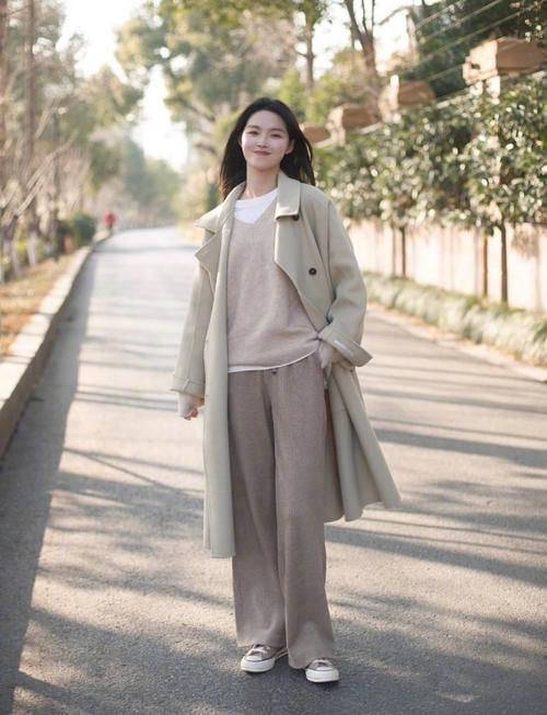 早春穿什么优雅还时髦？温柔博主的4个“配色”妙招，简直美极了
