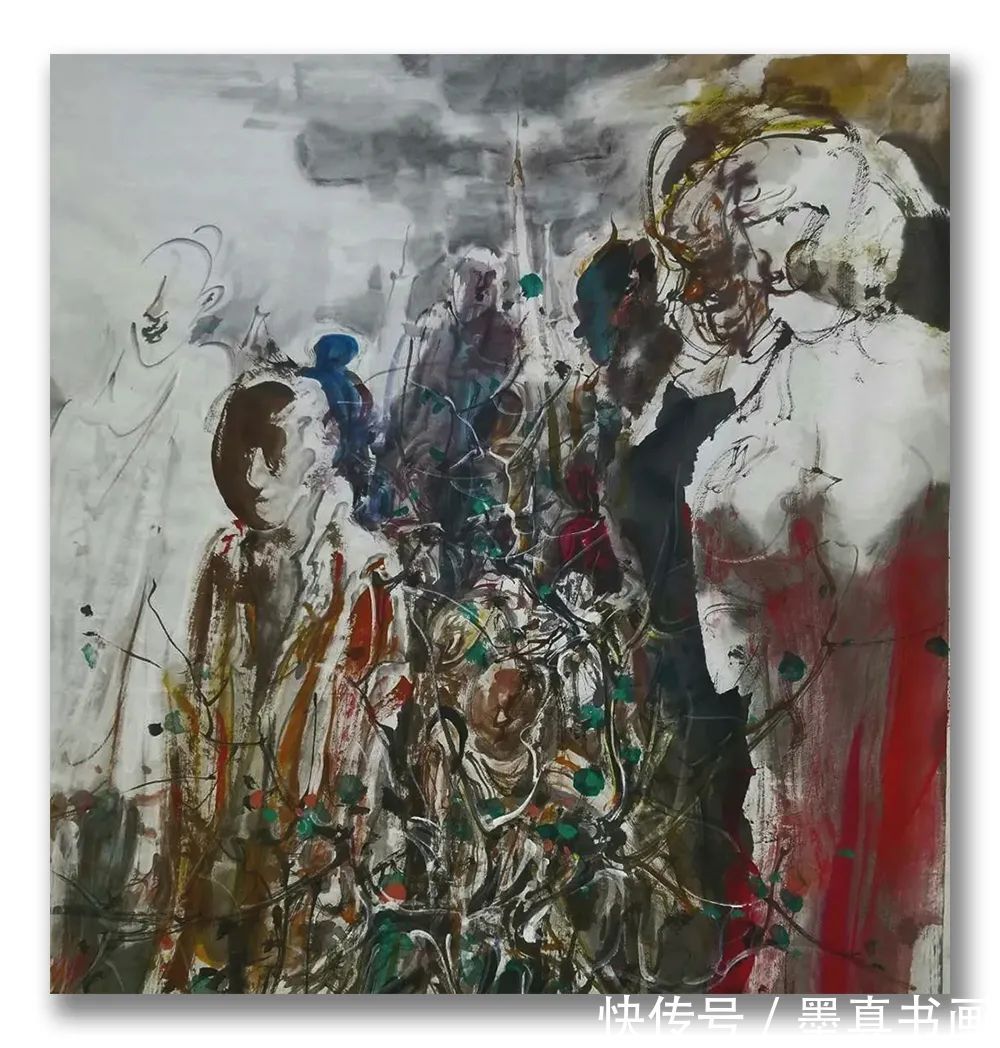 局部|《大美为真》中国当代书画名家学术邀请展—富中奇（局部）