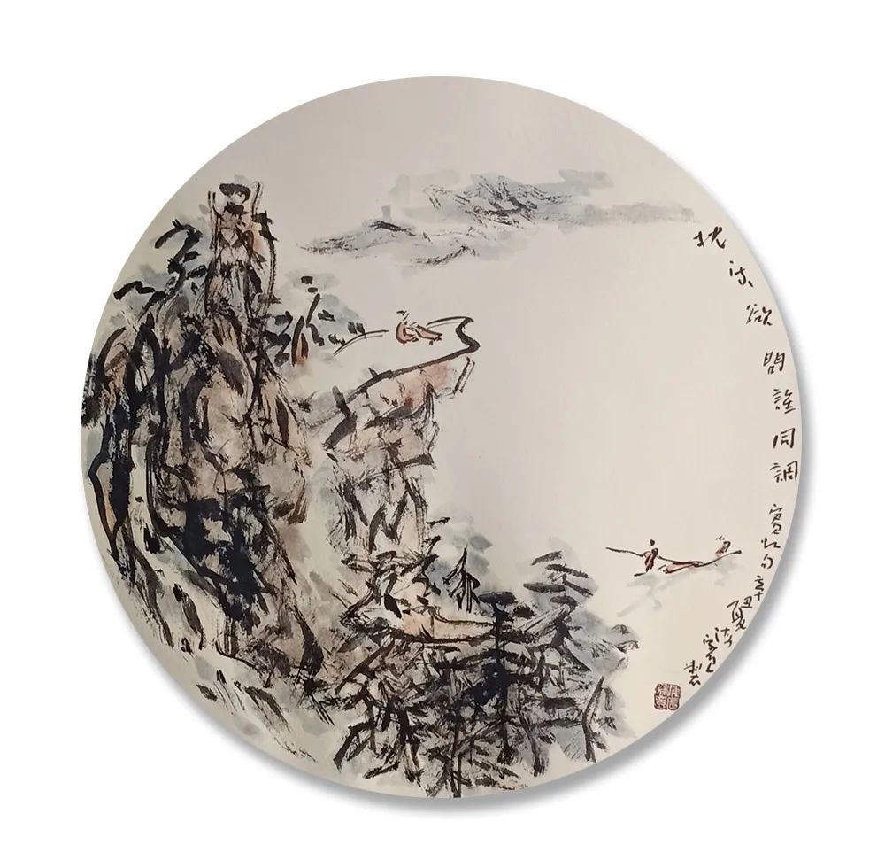 中国画!《大美为真》中国当代书画名家学术邀请展—?江海滨