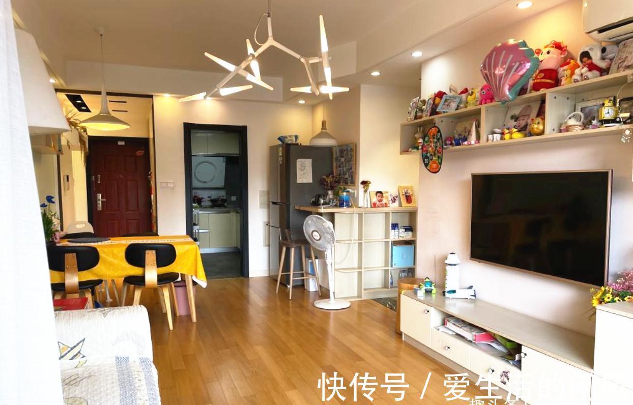 主卧室|二胎家庭的幸福蜗居,86㎡挤出三室两厅,简洁温馨,满满家的气息