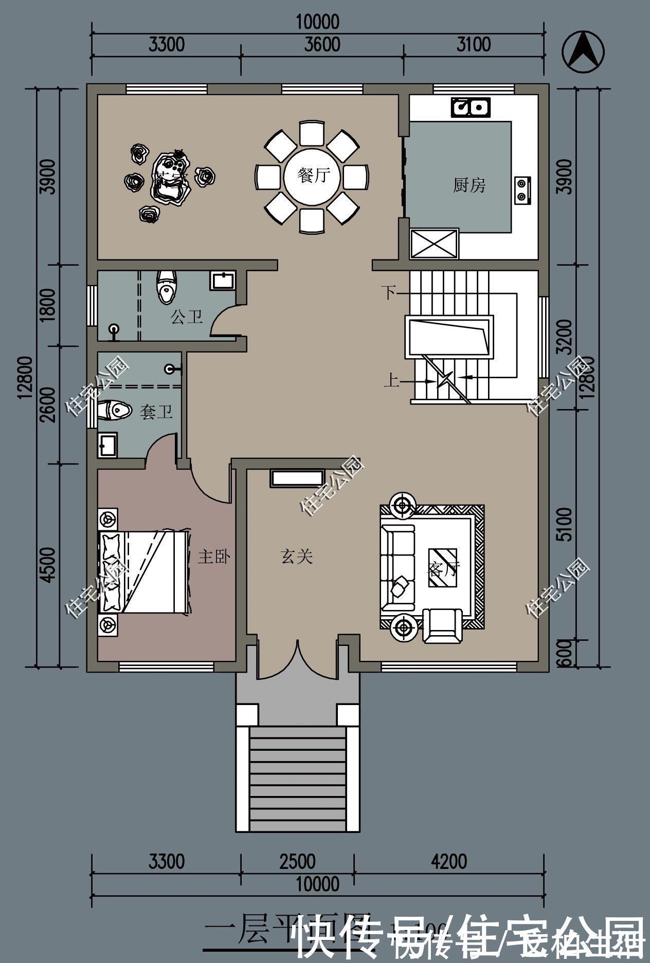 户型|农村房子这么建,传三代都不会过时,10套户型你更喜欢哪一套?
