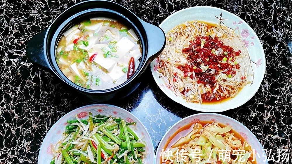 素食餐|夫妻俩人均月收入不足5000元,一周晚餐花了不到100元,简单健康