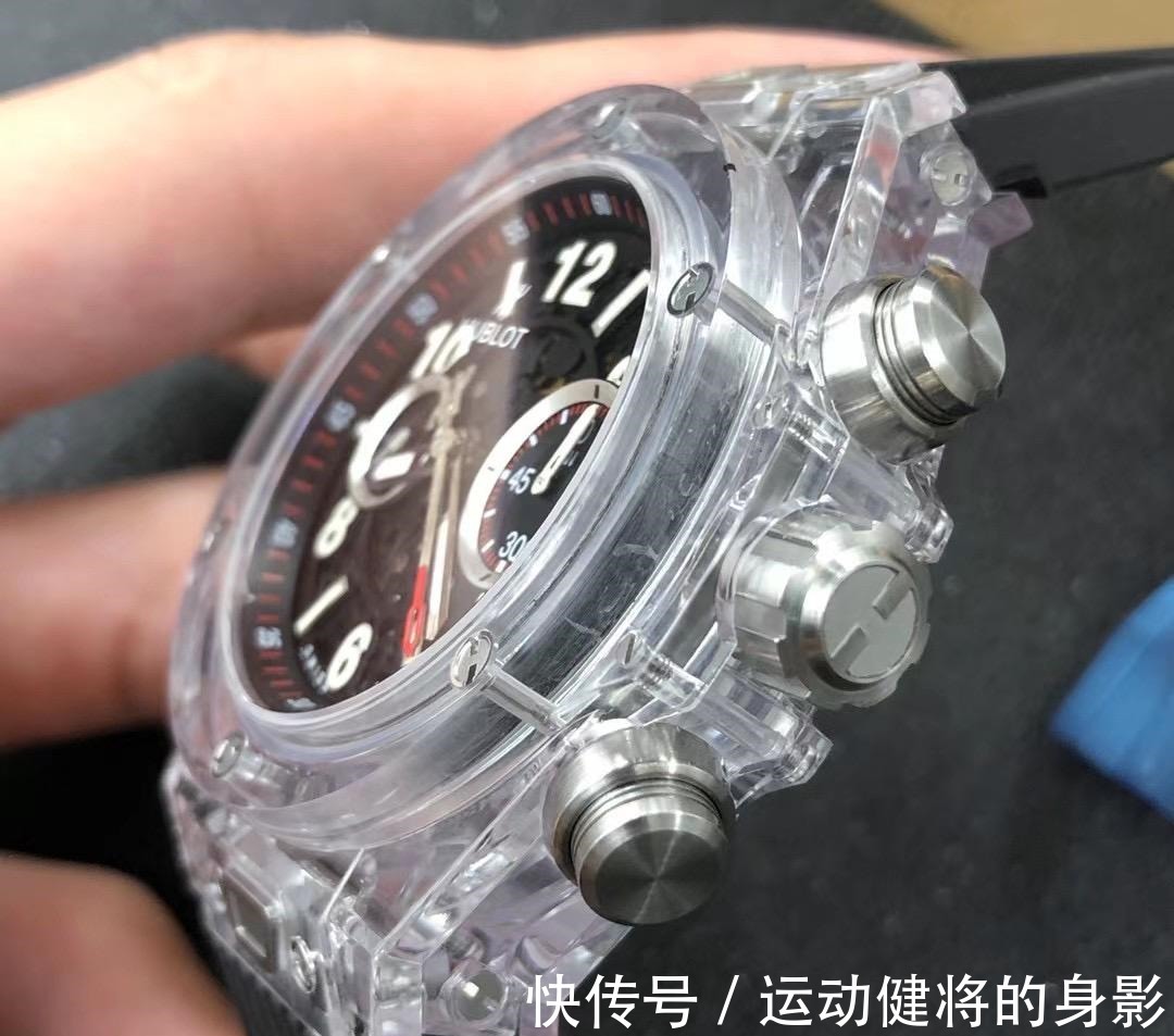 腕表#HB厂宇舶Big Bang大爆炸411透明腕表会不会一眼假