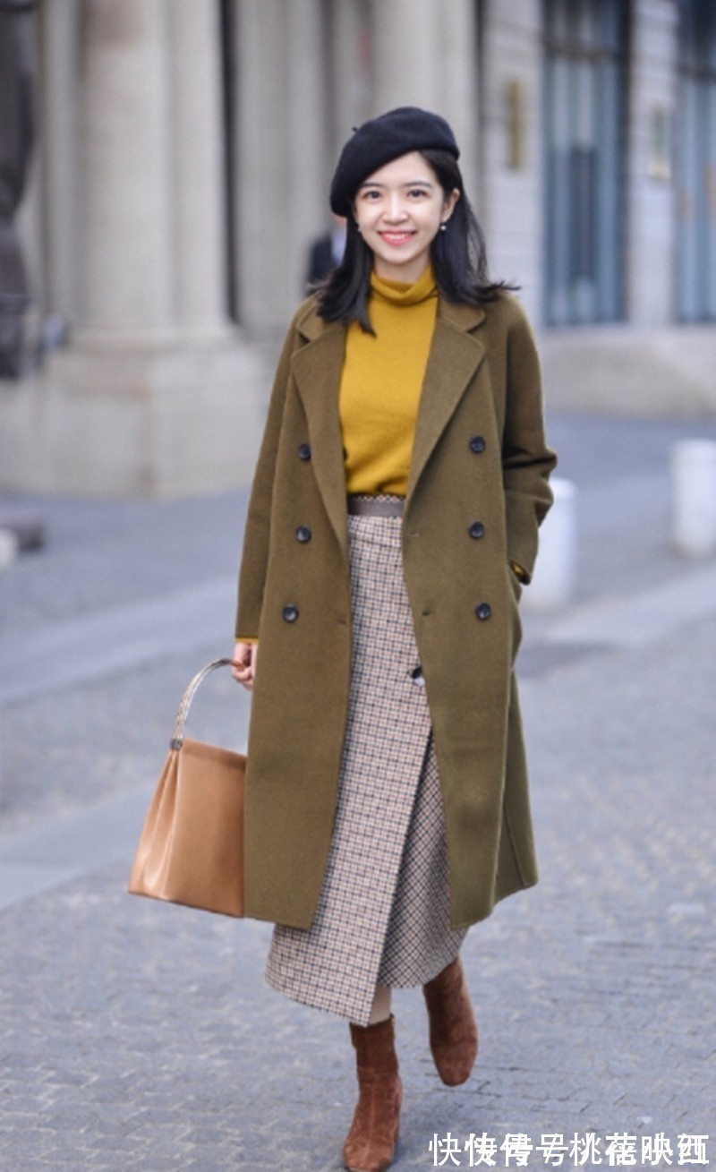 大长腿 秋冬还是穿“大衣”最高级,搭配毛衣、牛仔裤、半身裙时髦又气质