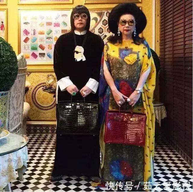 泰国母子炫富，珠宝论斤戴，包包堆成山，品味奇特