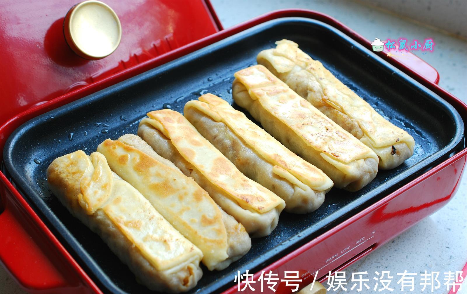 褡裢馅饼|入秋后,看到这菜必买,6毛钱一斤鲜美多汁,烙馅饼太香了!