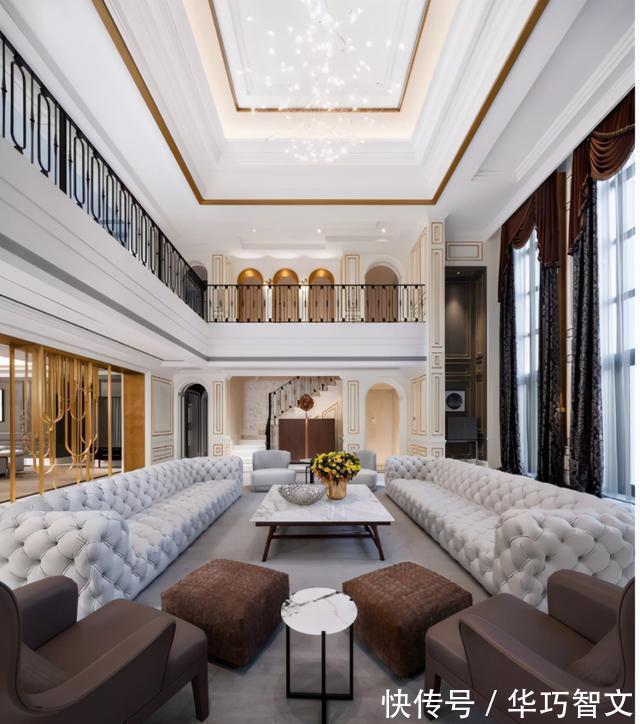 法式|1800㎡现代顶奢大宅，这才是真正的法式高定精神
