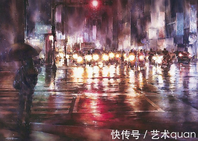 常胜将军&中国青年画家林经哲水彩画作品赏析