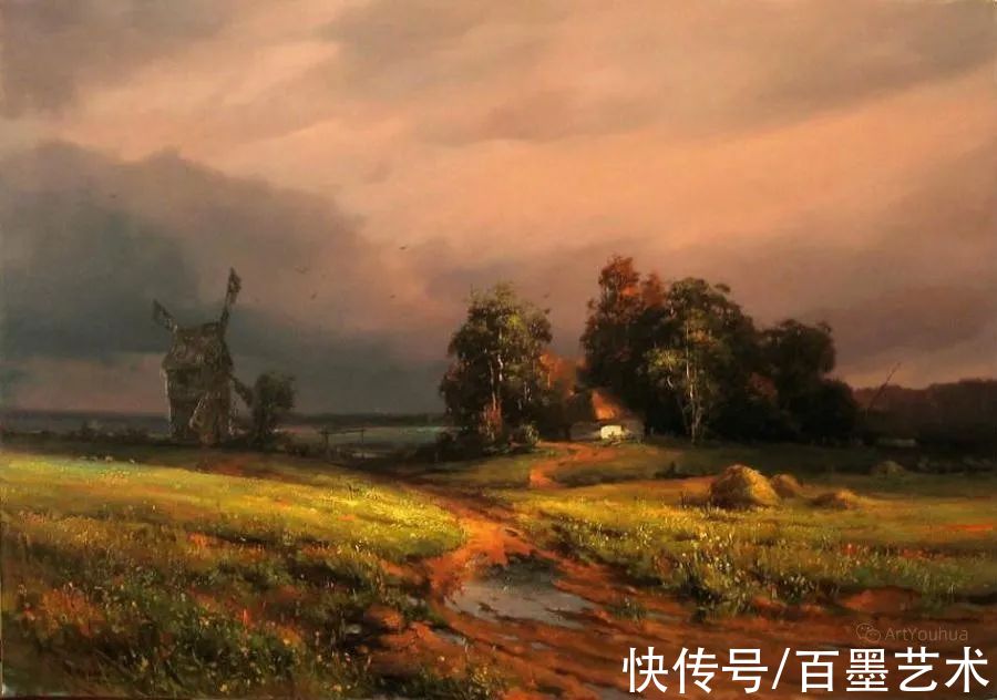 画家！80后乌克兰画家的乡村风景，真的太美了