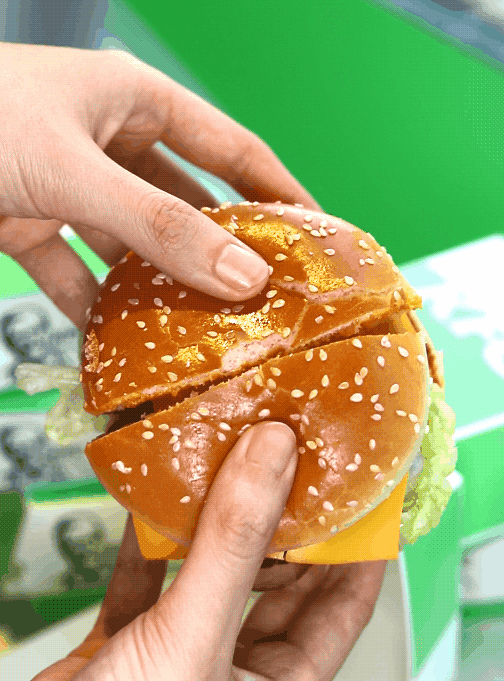  肯德基|肯德基变绿了！！！新品没有肉？？？