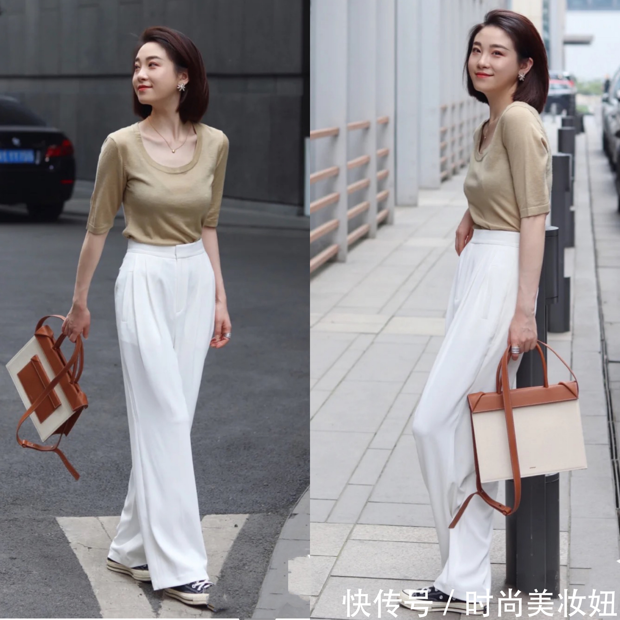 世面|真正见过世面的女人,穿衣喜欢极简搭配,不费力的“高级感”