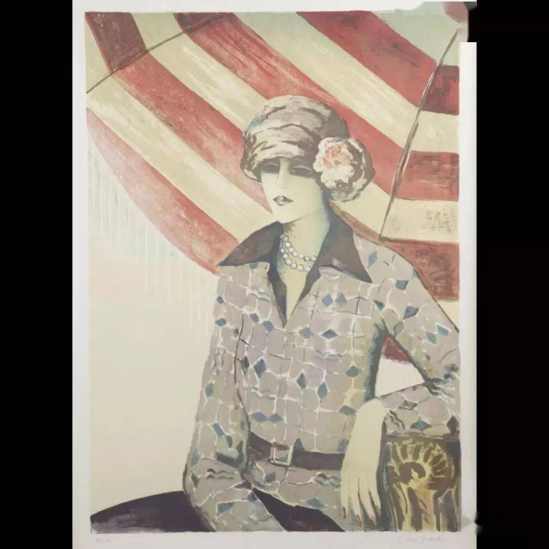 野兽主义#皮埃尔·卡西尼尔:领略野兽主义奔放节奏和表现主义浓烈意蕴油画作品