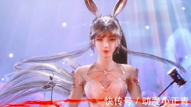 唐三|斗罗大陆:大神自制小舞兔女郎装,颜值比动漫还美,项圈令人心动