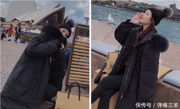 怕冷|怕冷的小仙女建议这么穿,羽绒服保暖又好看,美美过冬天!