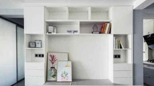 装修|晒晒全屋,“不买”电视柜,断舍离式装修!入住后邻居懊悔没效仿