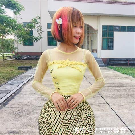 缅甸23岁女子腰围极细仅34厘米,被网友