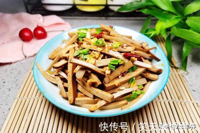 低脂|夏天吃豆干不如吃它,切丝加料一拌,清爽开胃,低脂又健康,好吃