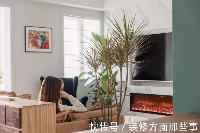 二居室|89平现代风二居室,整个空间充满时尚清新气质