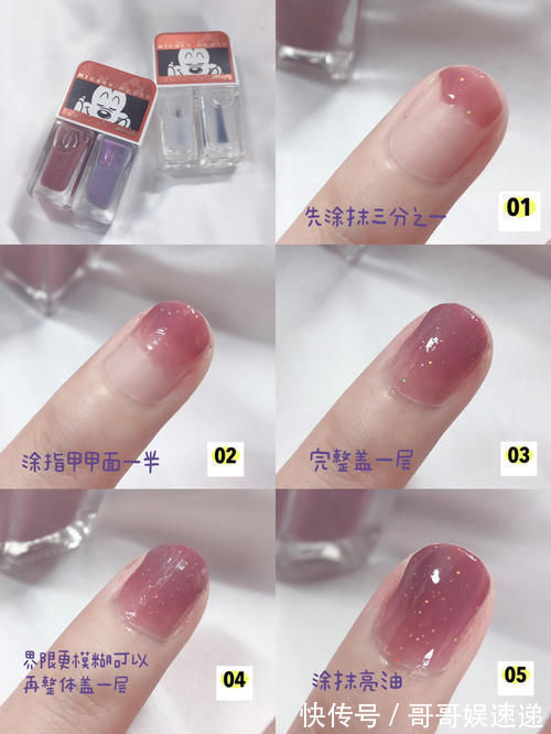 指甲油|我的指甲上有星星你相信吗?女孩子的快乐太简单啦~