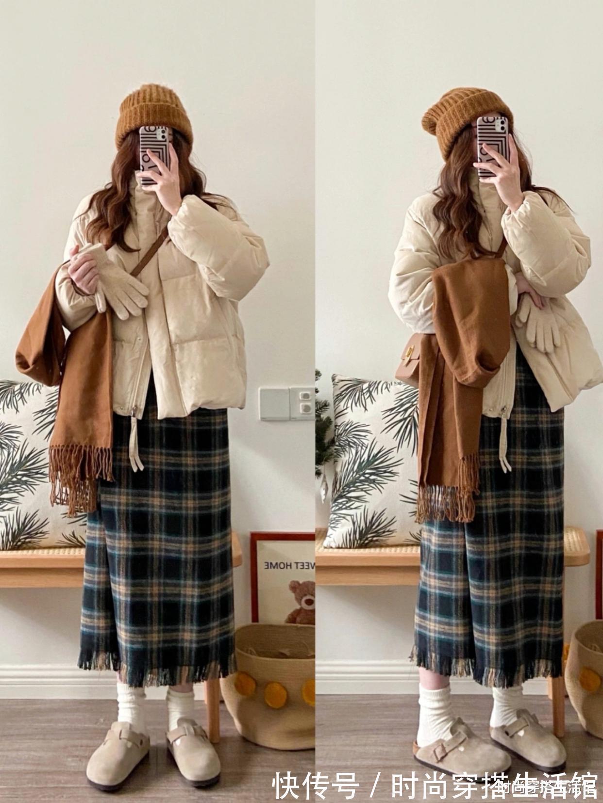 短款 为什么你穿羽绒服不好看?瞧瞧时尚博主穿搭思路,穿出气质美