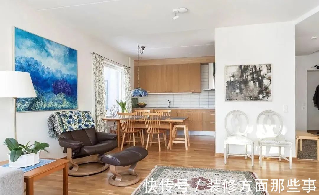 实木|81平小户型,玄关道上做卫生间,坚持把冰箱放屋中间!贼好使