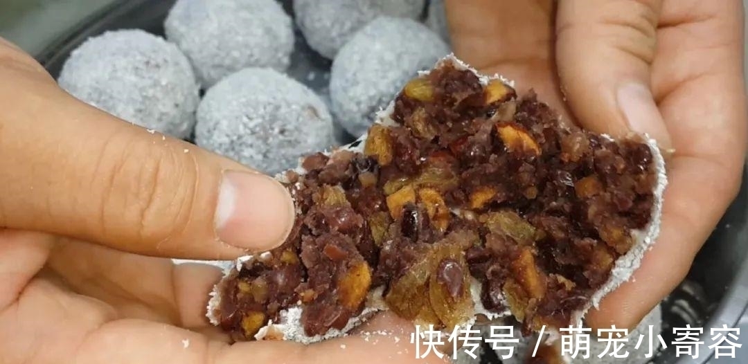 糯米粉这样做才简单,加半斤红豆,软糯又香甜,学会都能开店了