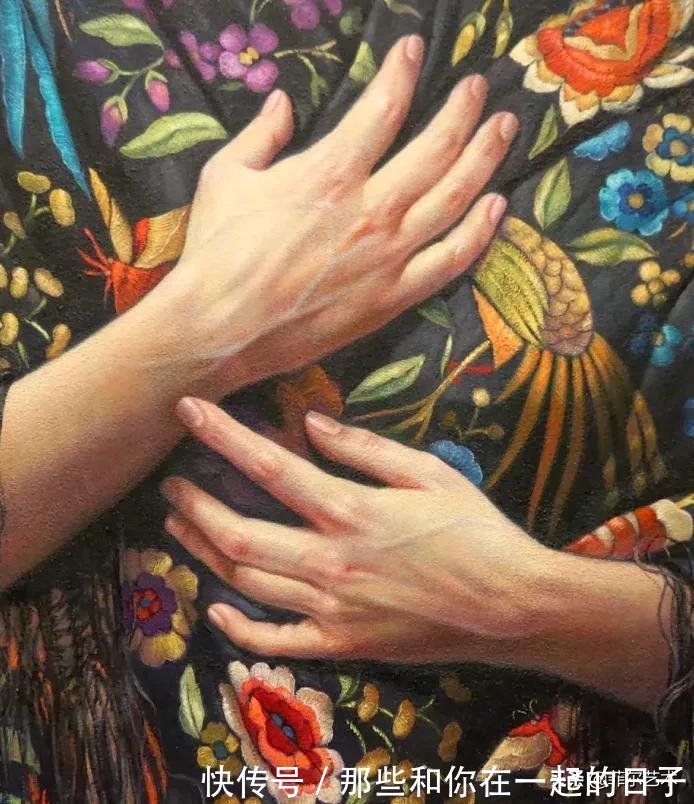 萨默尔$女画家索莱达·费尔南德斯画笔下的女子人物沉稳自然,美丽优雅