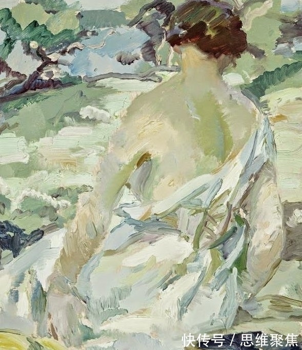 桑特里#笔意未尽的挥洒,印象派画家桑特里的绘画作品