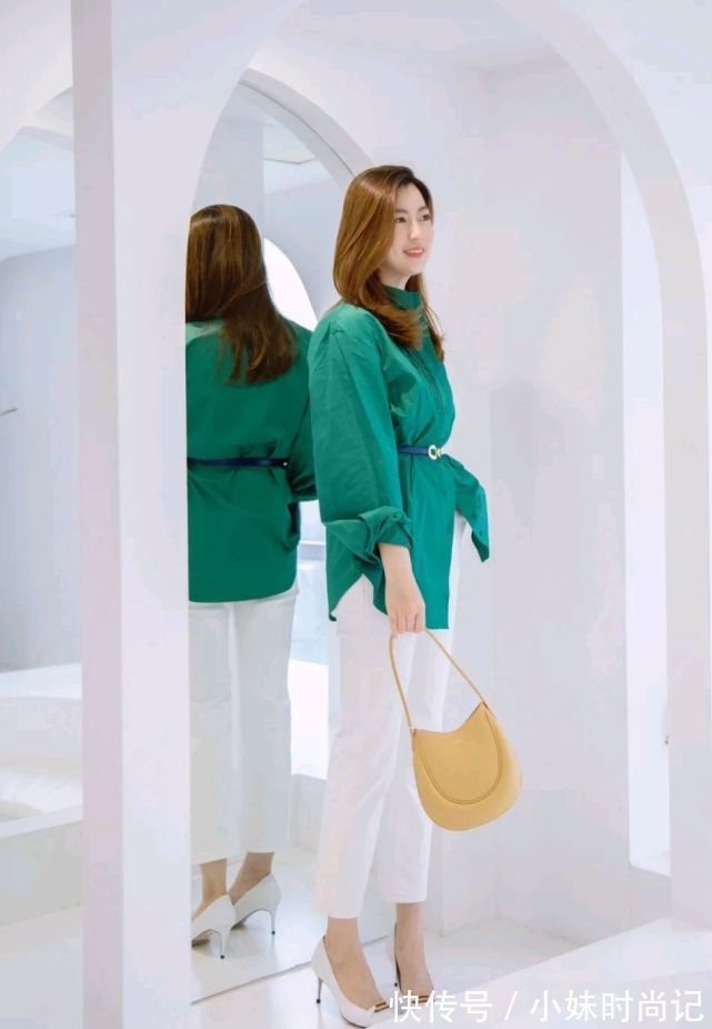 搭配|把简约的衬衫穿对了,不仅精致减龄,还会呈现优雅的气质
