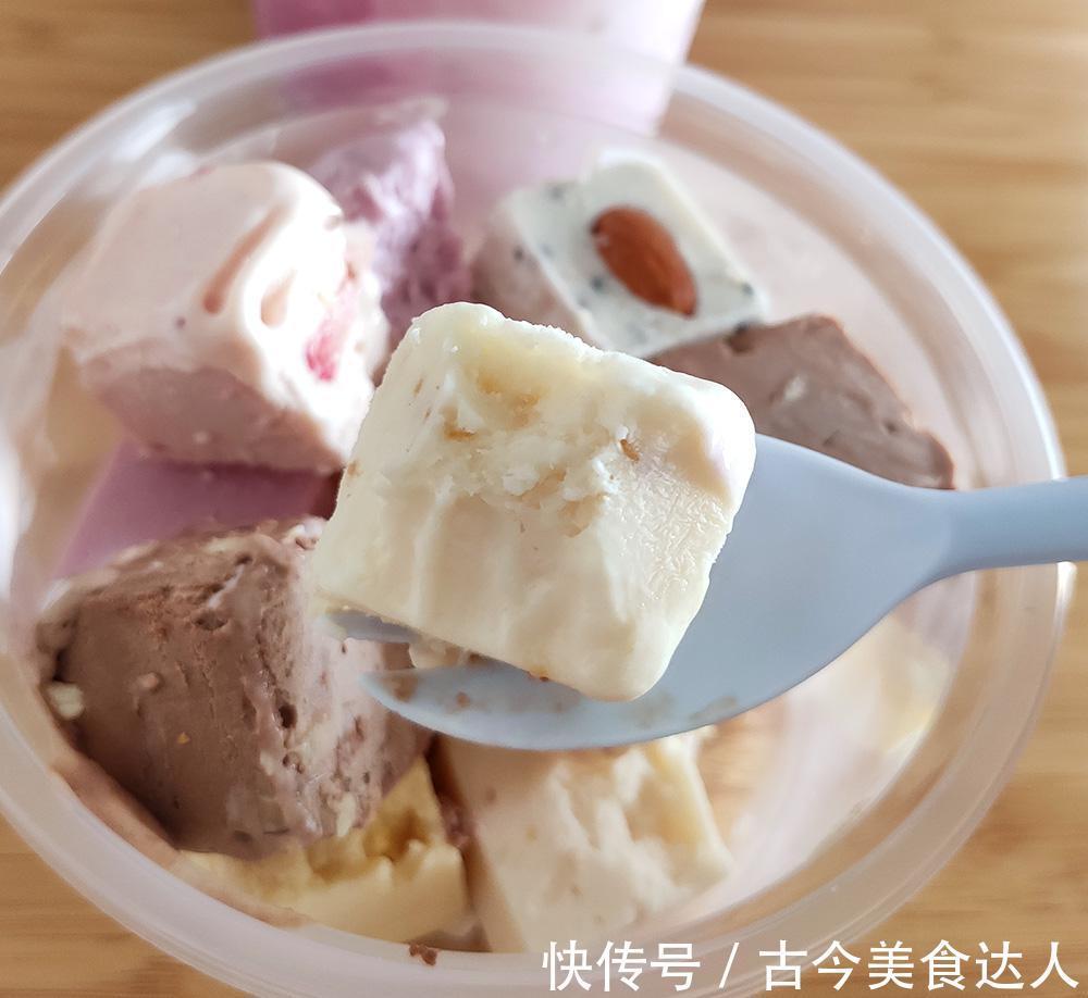多肉葡萄|一个个口味丰富的小方块不是冰淇淋，而是清凉爽口的厚切酸奶