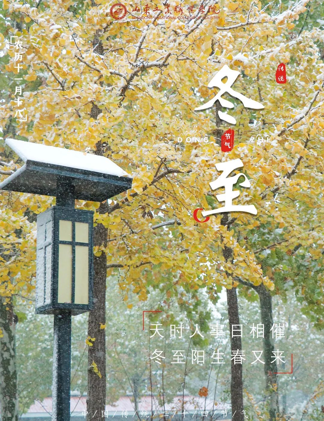 节气#工院节气｜冬至，岁寒，且听风声凛冽