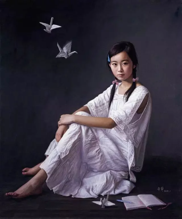 美女画家笔下的女孩 美女画家笔下的女孩