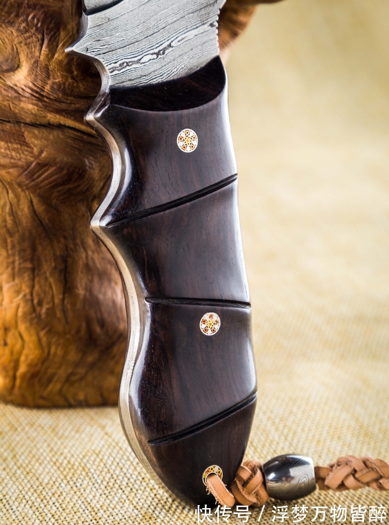 刀柄$不想当皮匠的木匠不是好刀匠,绝美的刀柄与刀鞘欣赏