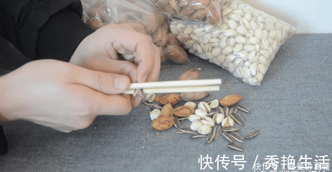 用处|干果好吃但壳难剥 教你一招自制剥干果神器, 省钱又实用