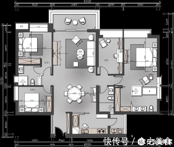 装修|他家190㎡,坚持拆掉一面墙,装修后,满屋子的高级感,藏不住了