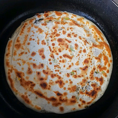 椒盐葱油饼