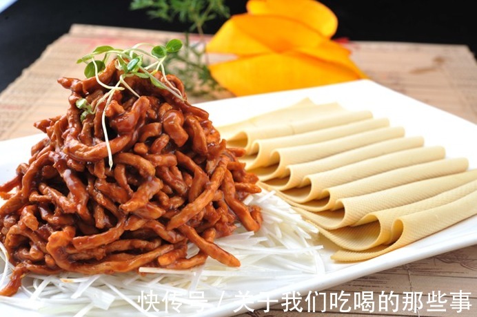 酱肉丝|炒京酱肉丝,牢记几个技巧,肉丝滑嫩可口,酱香味浓郁,卷饼真香