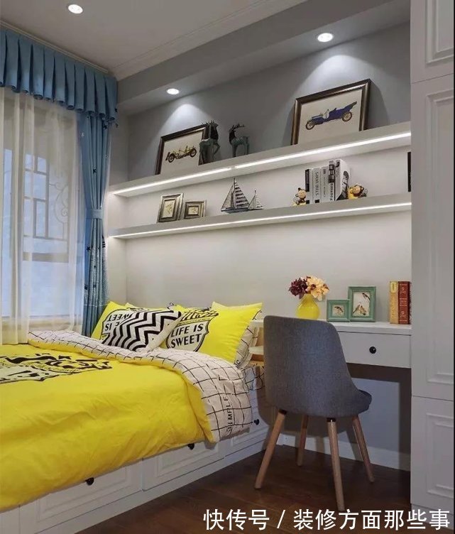 户型|118平现代美式三居室,让人羡慕不已的华丽而又温馨空间