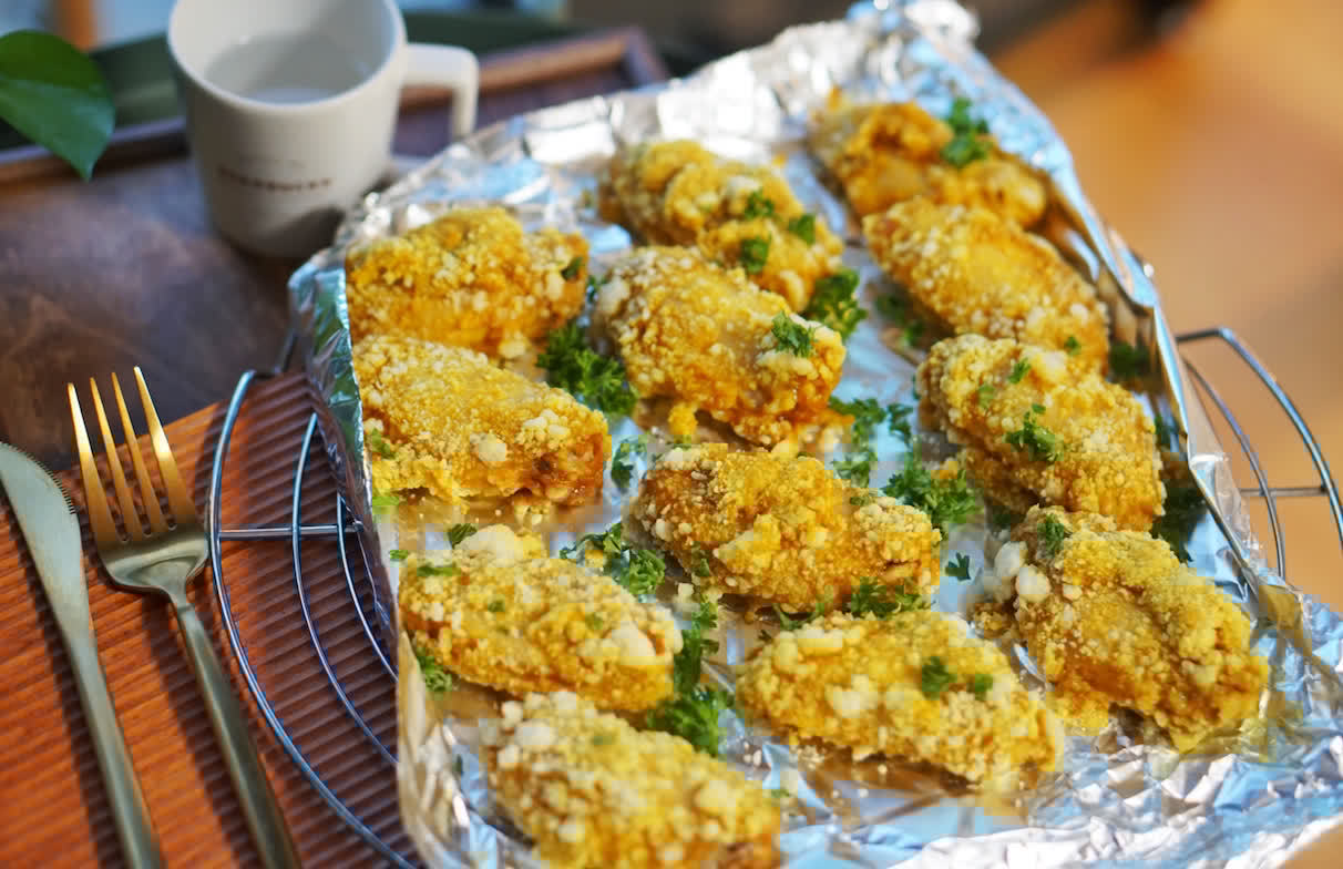 好吃|把鸡翅换一种吃法,咖喱风味浓郁,好吃到一块都不剩