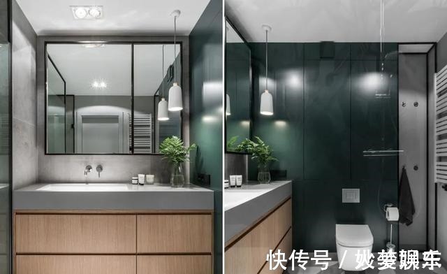 木格栅|108㎡现代简约风三室装修,用这样的木格栅做隔断,好美呀