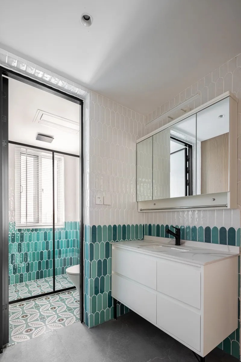 过道|109平自然简约现代风三居,颜值、功能与个性统统满足