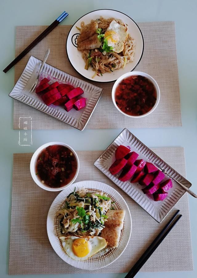 两口子的一周早餐，每天做一桌，丰富可口又省钱，家人满意