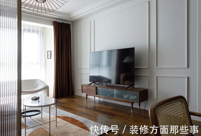 复古绿|85m2复古风二居室,复古绿是空间当之无愧的主角