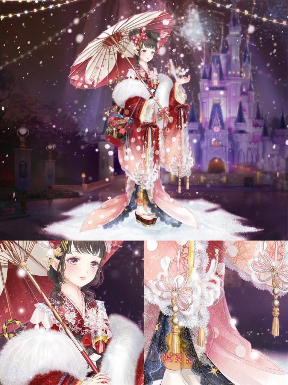 奇迹暖暖4个绝美和服套装,差点成为日服特供,同步后人气封神