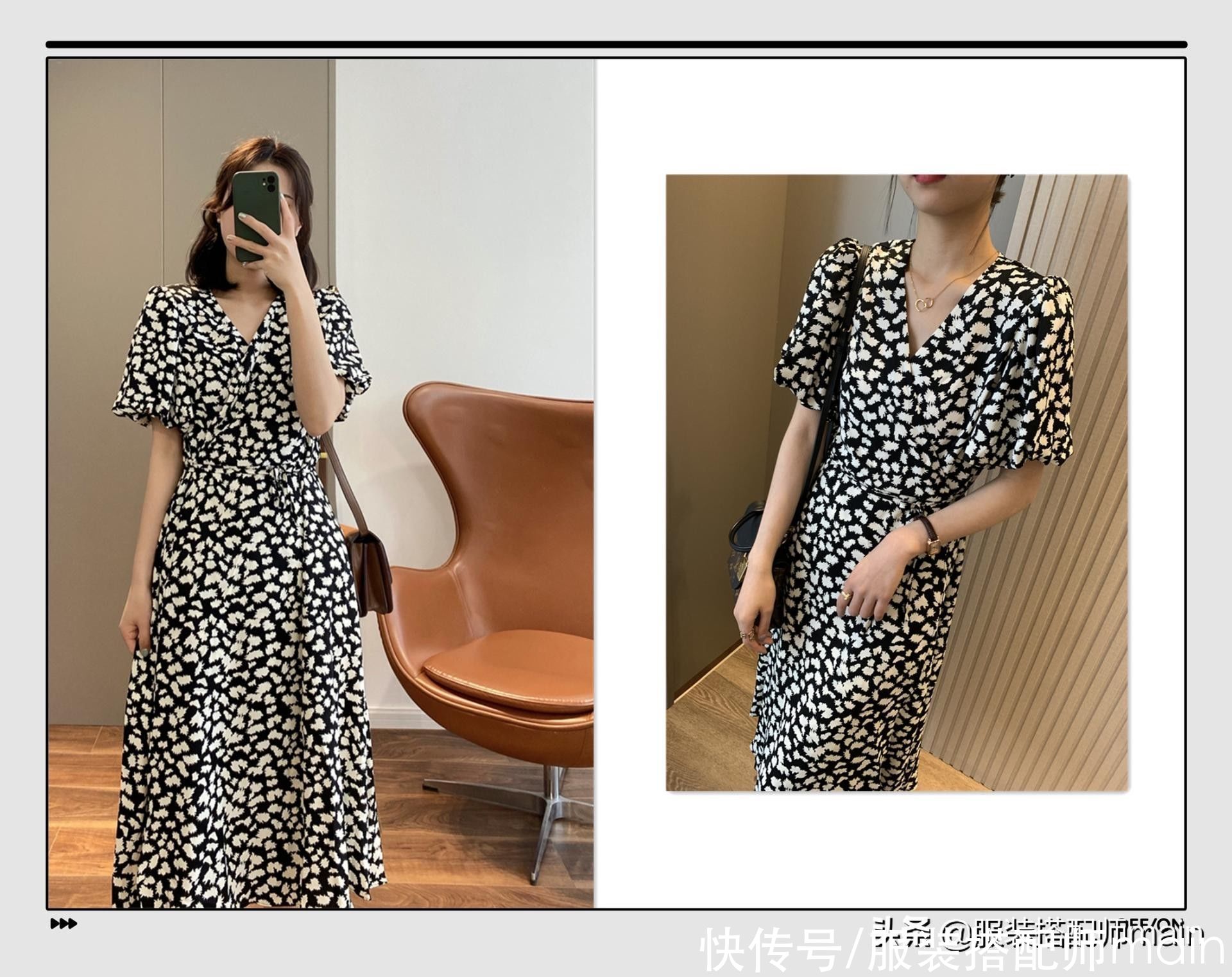姜贞羽|今夏火爆时尚圈的3款印花裙，不仅显高还专治微胖身材